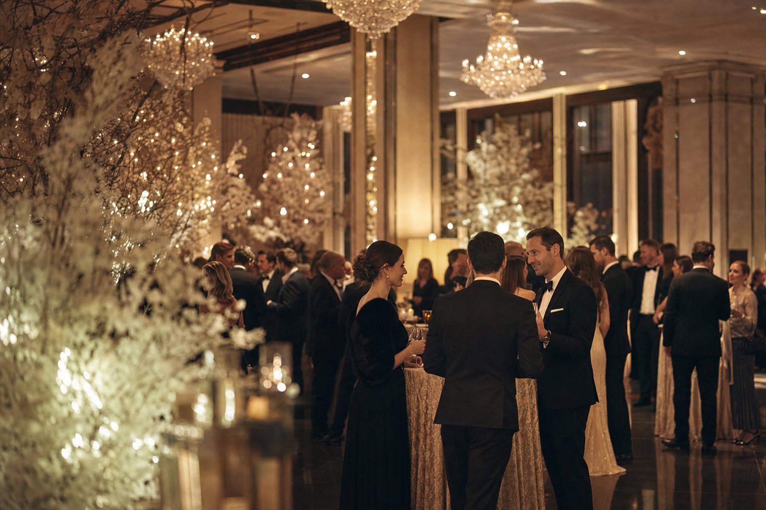 Euforia Event - wielka gala firmowa z rozświetloną sceną i publicznością